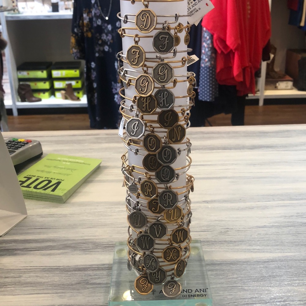 Alex and Ani Initial Bracelets